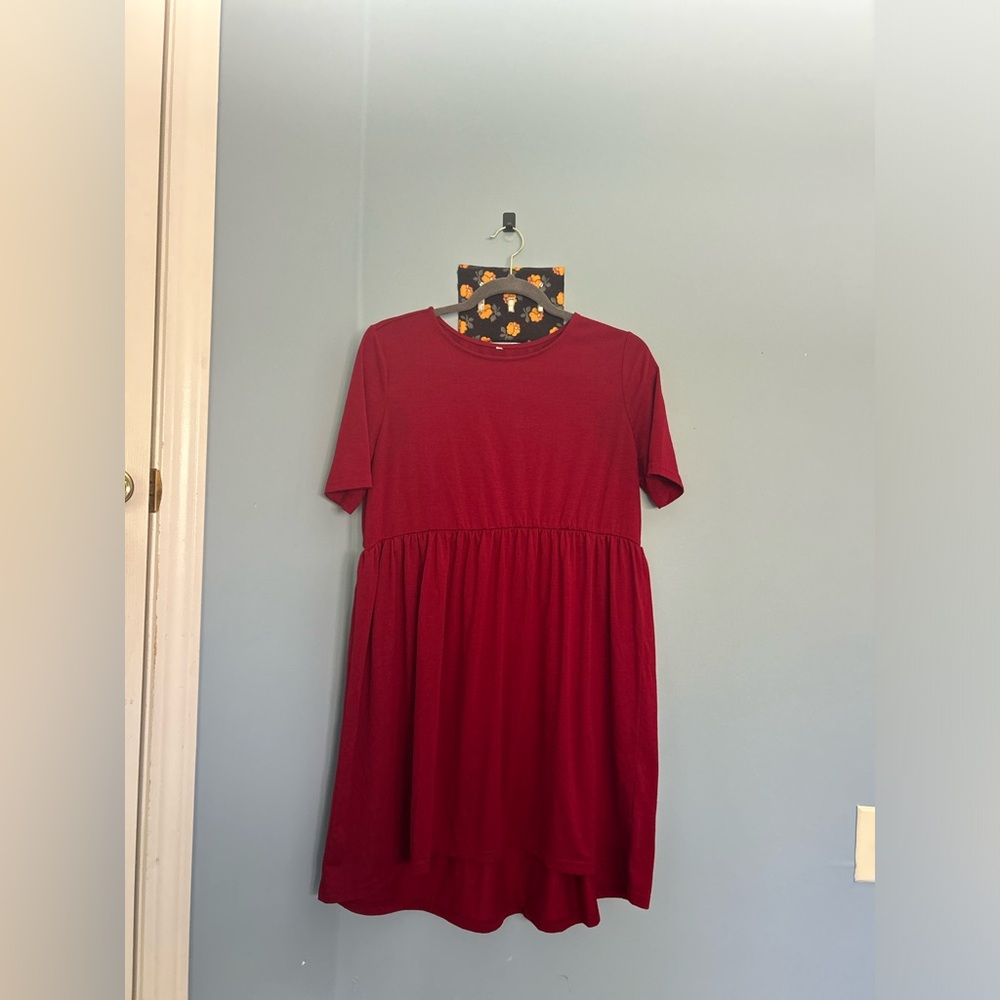 Red dress